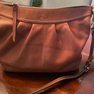 Coach caramel color purse